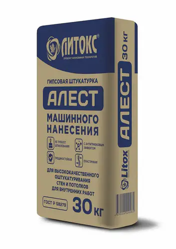 Штукатурка Литокс Алест миниатюра 500